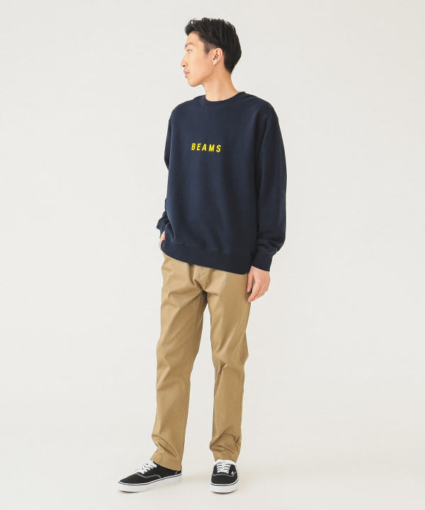 BEAMS / 經典標誌 中厚磅 圓領衫