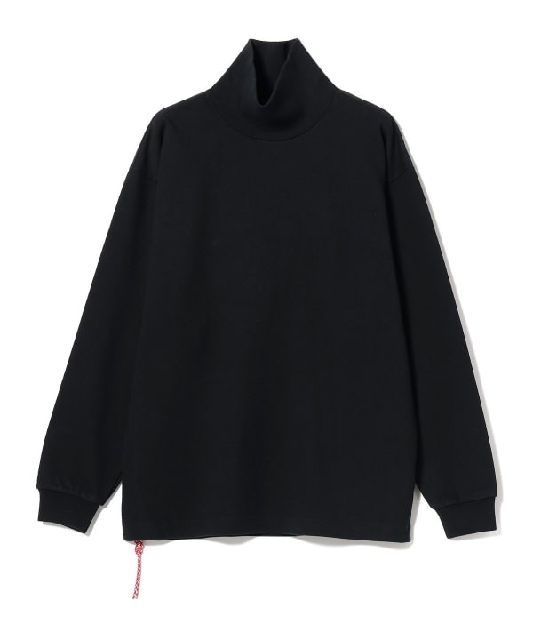 BEAMS JAPAN / 重磅天竺棉 高領長袖上衣