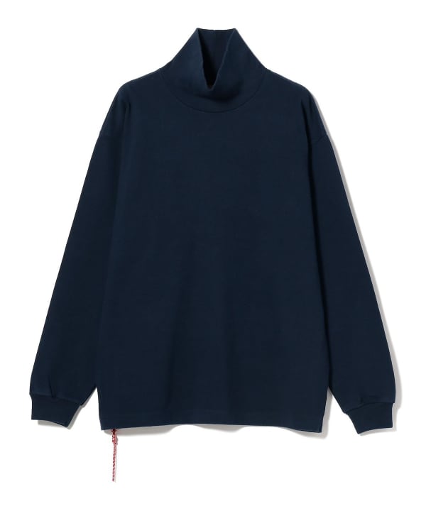 BEAMS JAPAN / 重磅天竺棉 高領長袖上衣