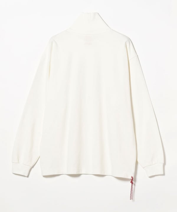BEAMS JAPAN / 重磅天竺棉 高領長袖上衣