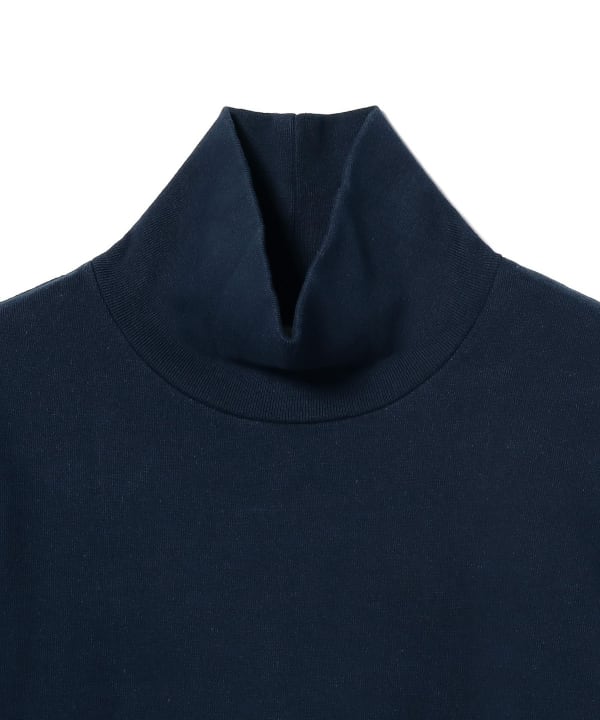 BEAMS JAPAN / 重磅天竺棉 高領長袖上衣