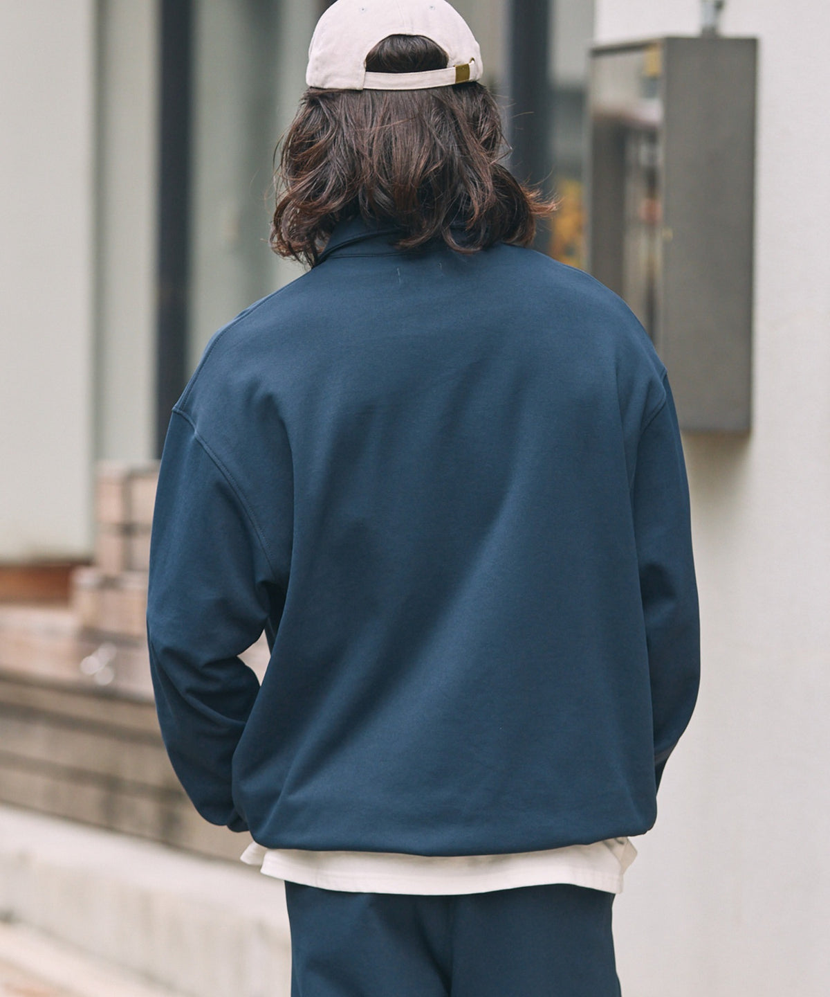 THE CRAFT CREW PRODUCTS / 四向彈性機能 長袖POLO衫(抽繩下擺)