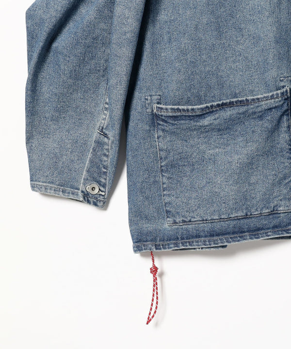 BEAMS JAPAN / 彈性丹寧 工作外套