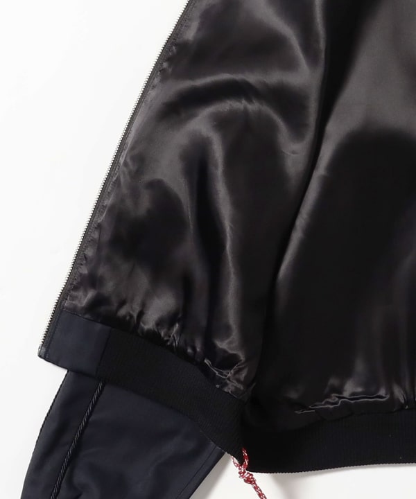 BEAMS JAPAN / 棉絲混紡光澤短版夾克