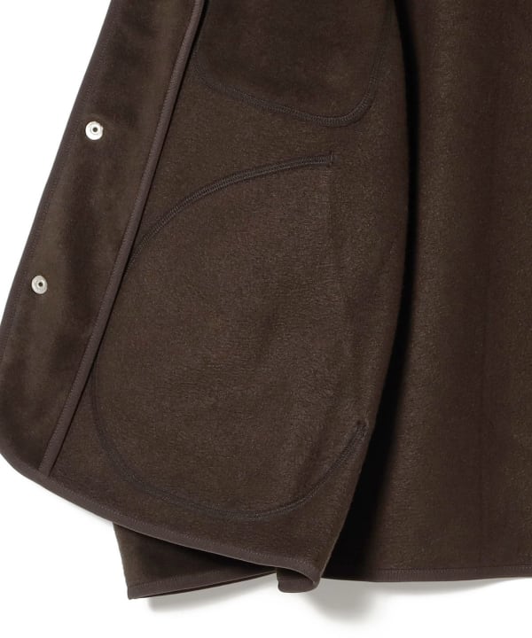 DANTON Fleece Jacket / 無領刷毛外套