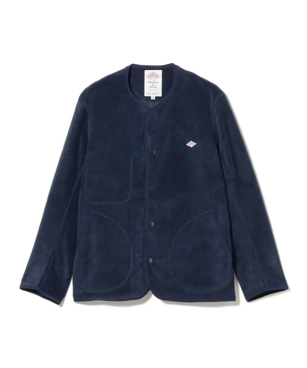 DANTON Fleece Jacket / 無領刷毛外套