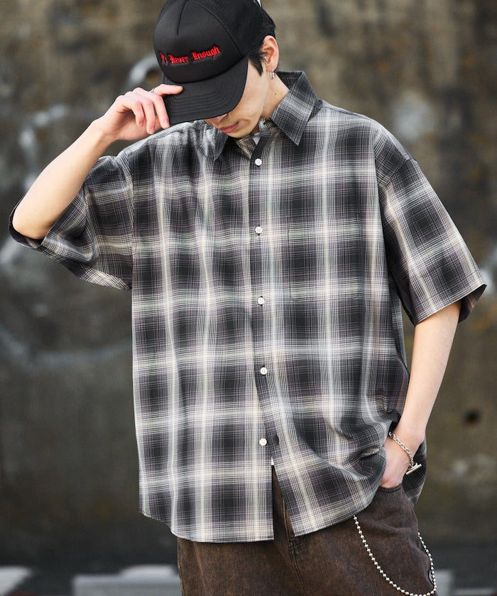 FREAK’S STORE / 大格紋短襯衫