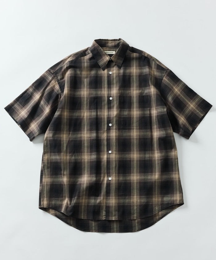 FREAK’S STORE / 大格紋短襯衫