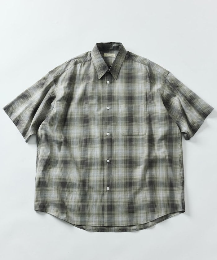 FREAK’S STORE / 大格紋短襯衫