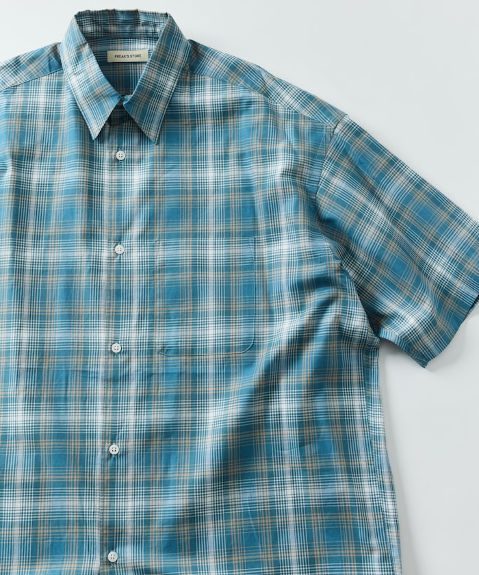 FREAK’S STORE / 大格紋短襯衫
