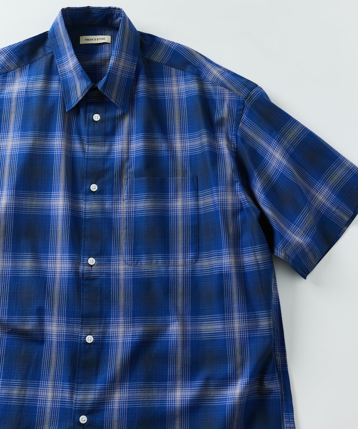 FREAK’S STORE / 大格紋短襯衫