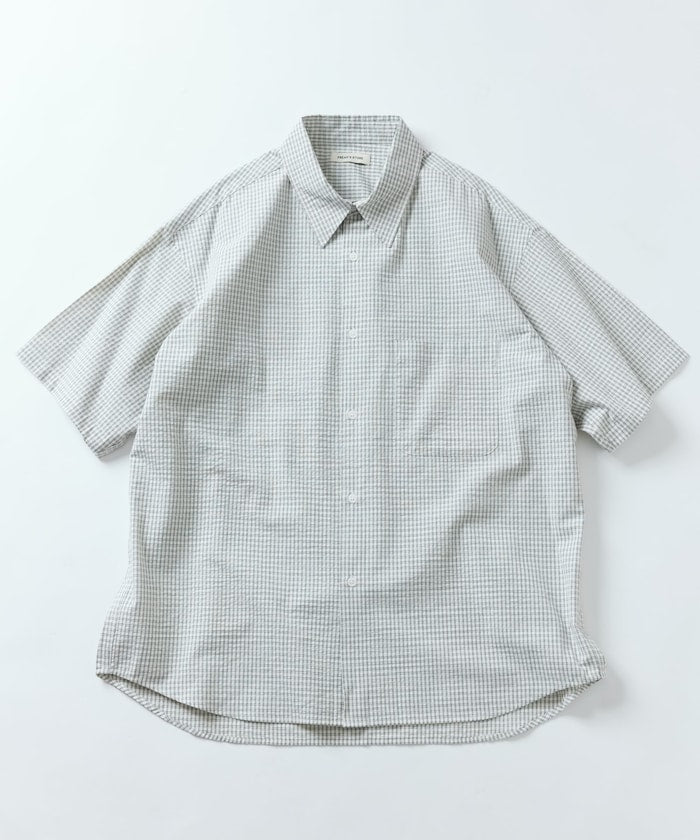 FREAK’S STORE / 小格紋短襯衫