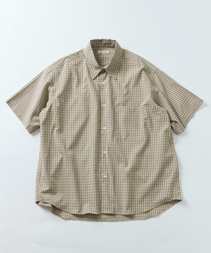 FREAK’S STORE / 小格紋短襯衫