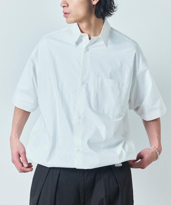 FREAK’S STORE / 下擺調整短襯衫