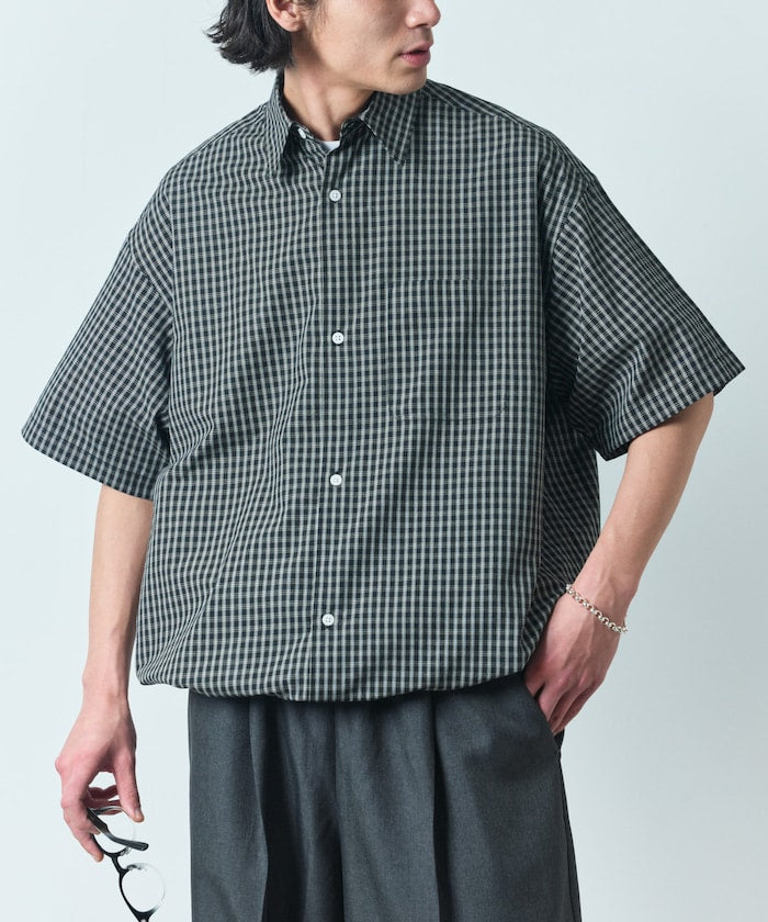 FREAK’S STORE / 下擺調整短襯衫