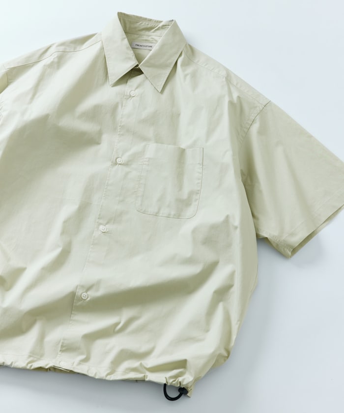 FREAK’S STORE / 下擺調整短襯衫