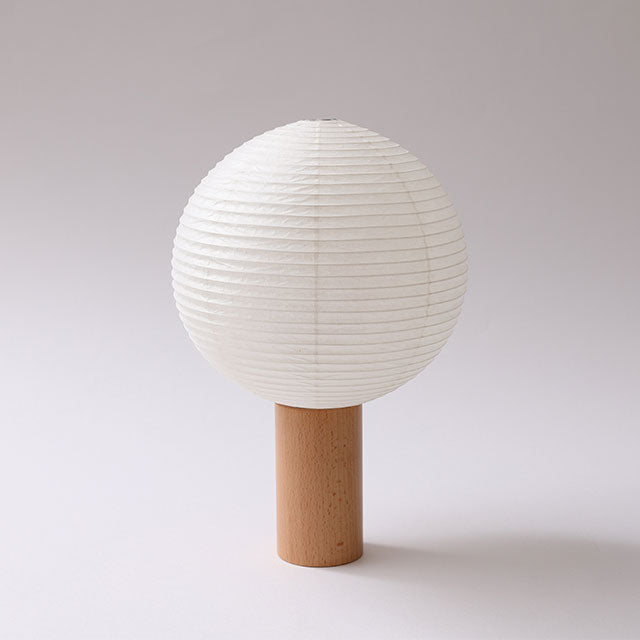 シラキ工芸 TORCHIN CIRCLE 白/ナチュラル  / 合紙攜帶桌燈