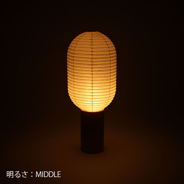 シラキ工芸 TORCHIN VERTICAL 白/ナチュラル / 合紙攜帶桌燈