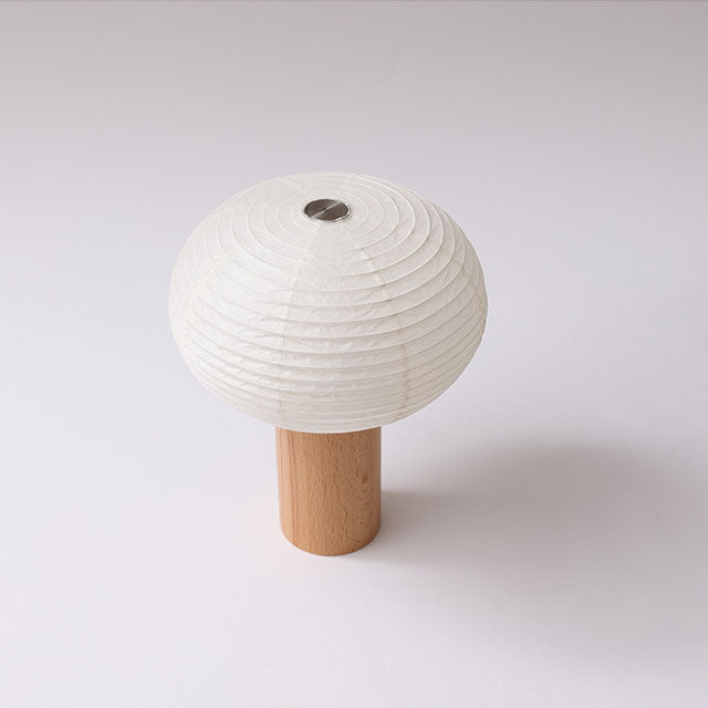 シラキ工芸 TORCHIN OVAL 白/ナチュラル / 合紙攜帶桌燈