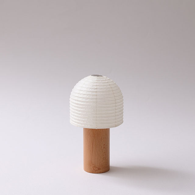 シラキ工芸 TORCHIN BELL 白/ナチュラル / 合紙攜帶桌燈