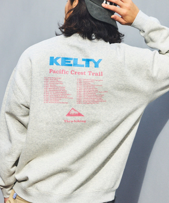 KELTY×FREAK'S STORE / 圖案標語 圓領衫