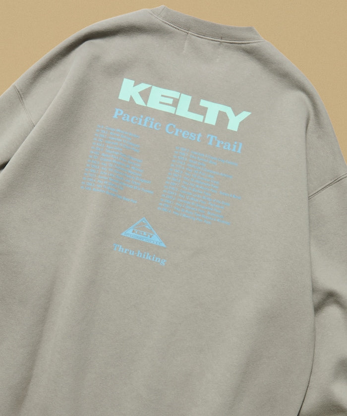 KELTY×FREAK'S STORE / 圖案標語 圓領衫