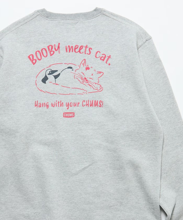 CHUMS × FREAK'S STORE/貓咪大嘴鳥圓領衫(日本聯名限定)