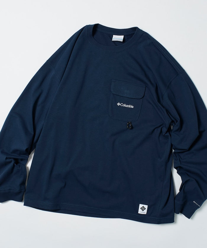 COLUMBIA X FREAK’S STORE / 機能口袋長袖T恤