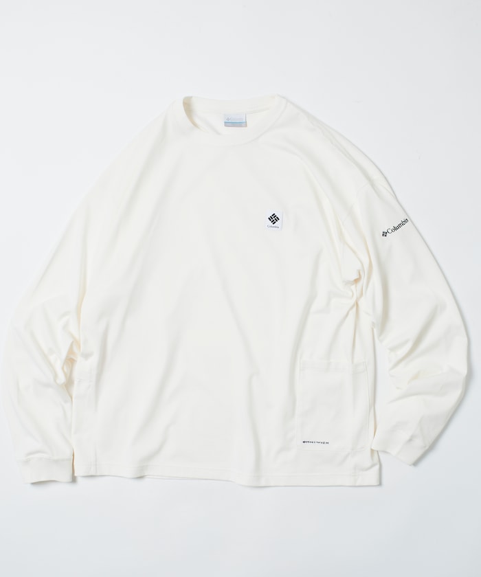 COLUMBIA X FREAK’S STORE / 側口袋 長袖T恤