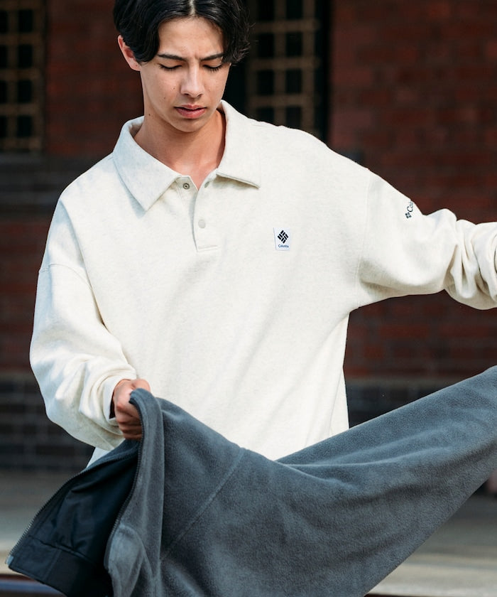 COLUMBIA X FREAK’S STORE / 刷毛POLO衫