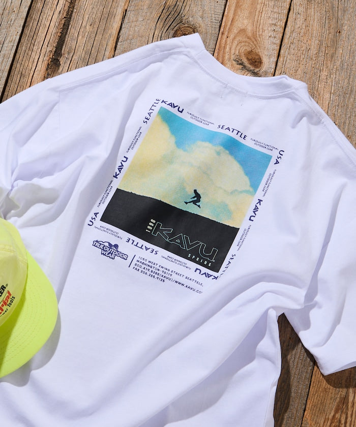KAVU × FREAK'S STORE / 攝影印花 短袖T恤