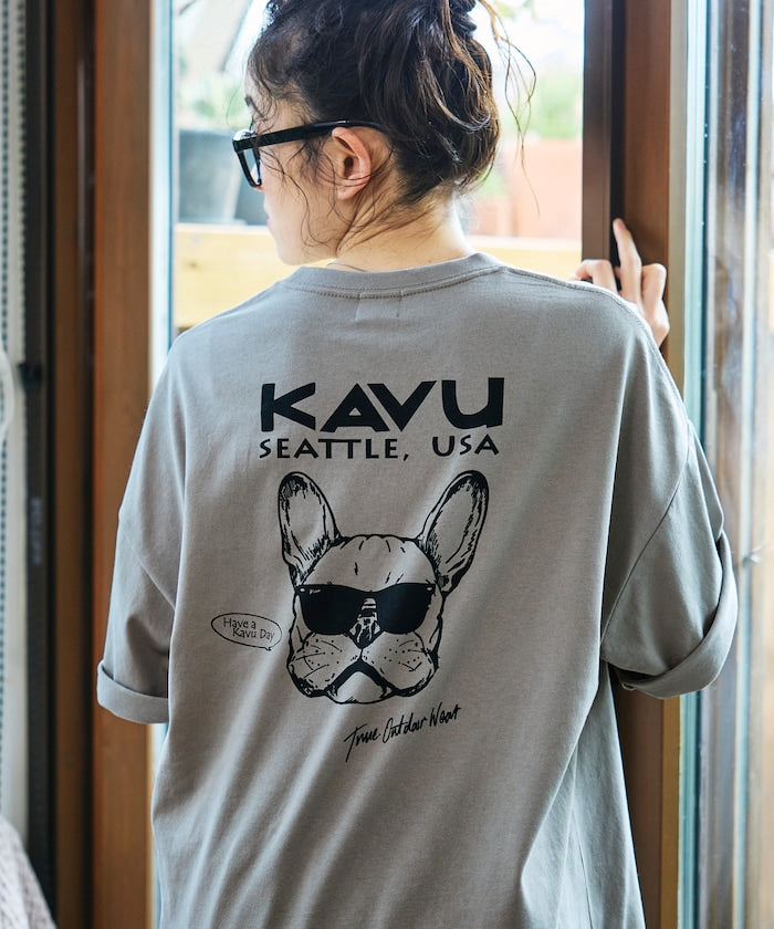 KAVU × FREAK'S STORE / 狗狗 短袖T恤