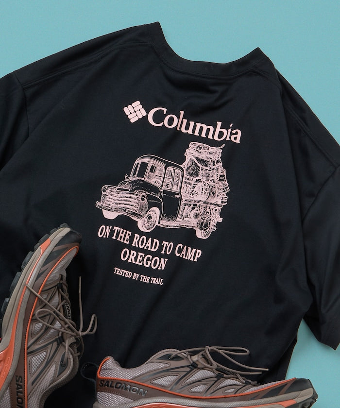 COLUMBIA x FREAK’S STORE / 車圖騰 短袖T恤