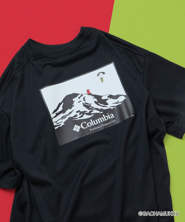 Columbia × FREAK'S STORE x Gachapin Mukku / 三方聯名限定 山系圖像機能快乾 短袖T恤