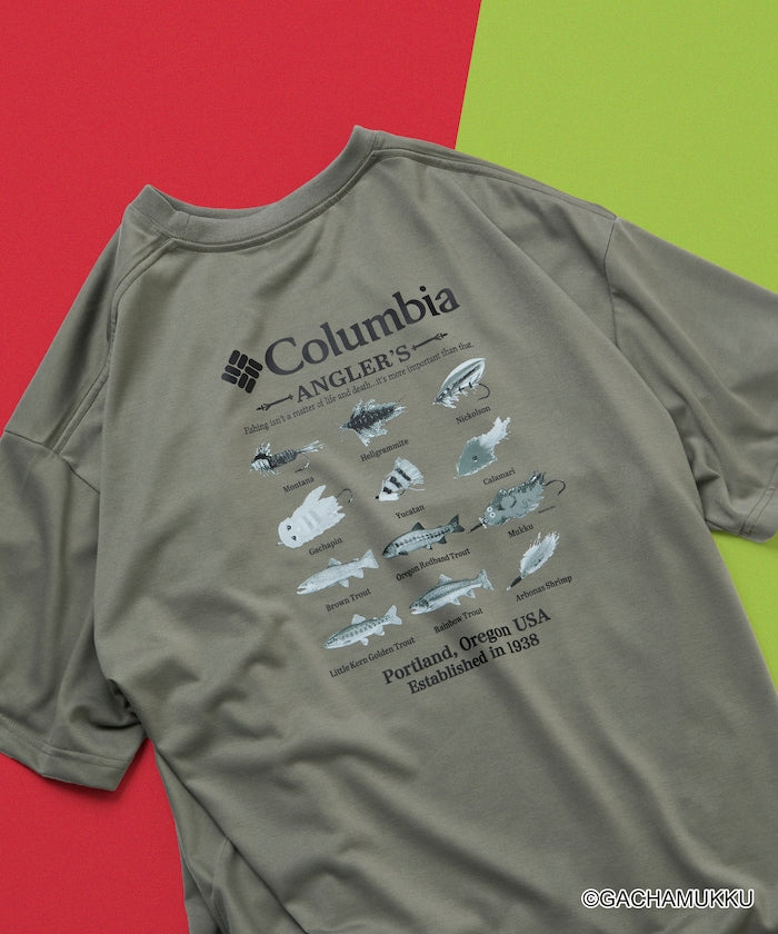 Columbia × FREAK'S STORE x Gachapin Mukku / 三方聯名限定 魚圖案 短袖T恤