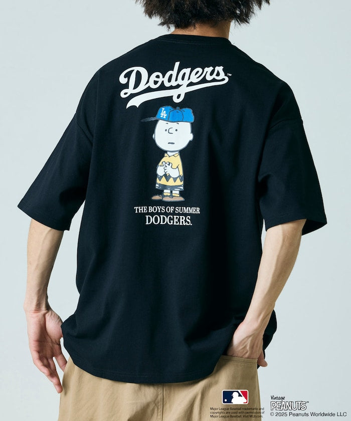 PEANUTS × MLB 聯名款 短袖T恤 / DODGERS