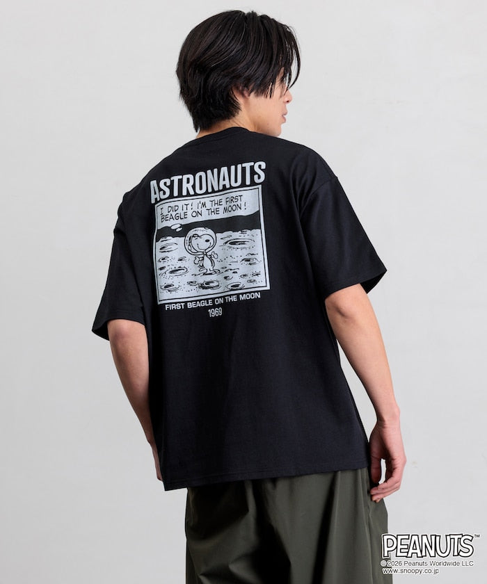 PEANUTS x FREAK’S STORE / ASTRONAUTS 圖案 短袖T恤