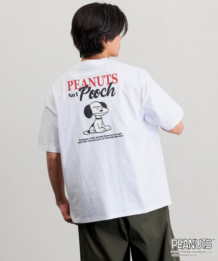 PEANUTS x FREAK’S STORE / POOCH 圖案 短袖T恤