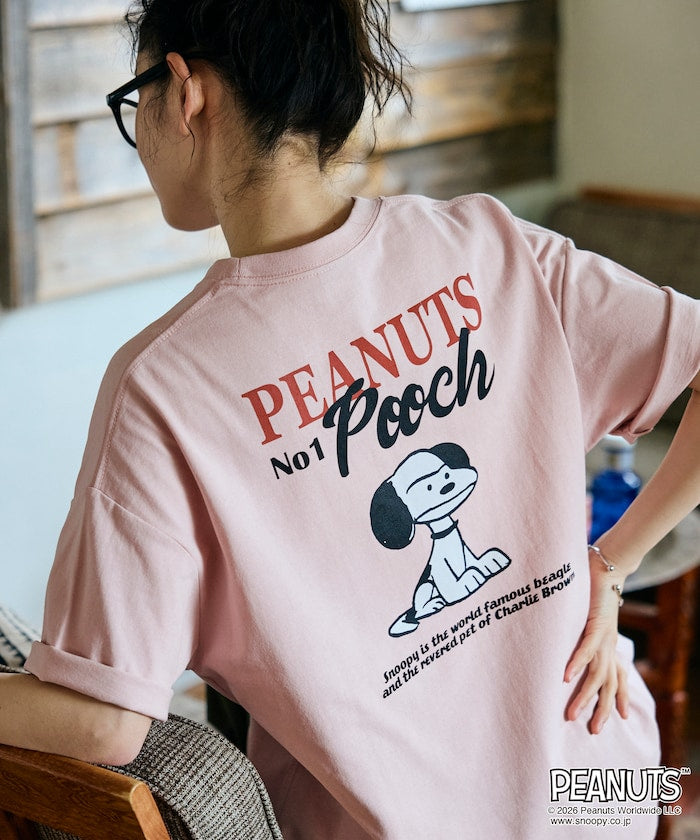 PEANUTS x FREAK’S STORE / POOCH 圖案 短袖T恤