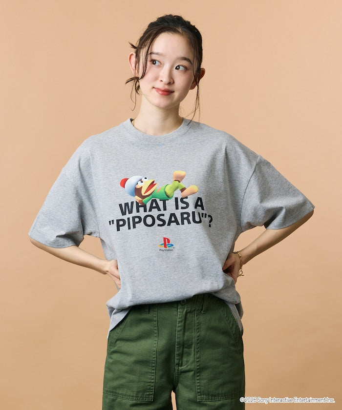 PlayStation x FREAK’S STORE / 抓猴 正面文字 短袖T恤