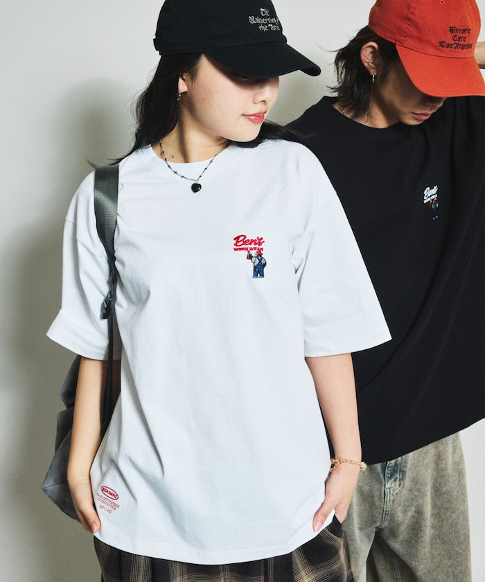BEN DAVIS×FREAK'S STORE / 刺繡 短袖T恤