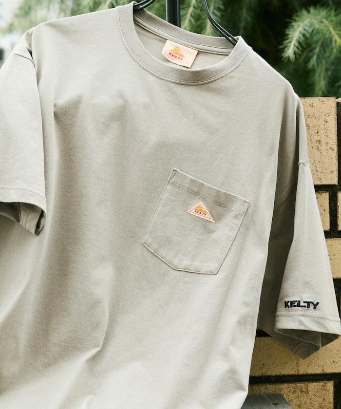 KELTY×FREAK'S STORE / 復古標誌口袋短袖T恤