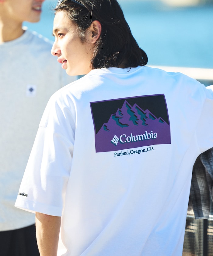 Columbia × FREAK'S STORE / 別注吸濕速乾印花T恤