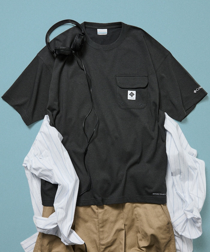 COLUMBIA x FREAK’S STORE / 機能 口袋 短袖T恤