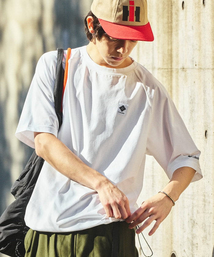COLUMBIA x FREAK’S STORE / OMNI-WICK 速乾 抽繩 短袖T恤