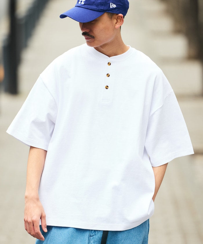 FREAK’S STORE / 9盎司 亨利領 短袖T恤