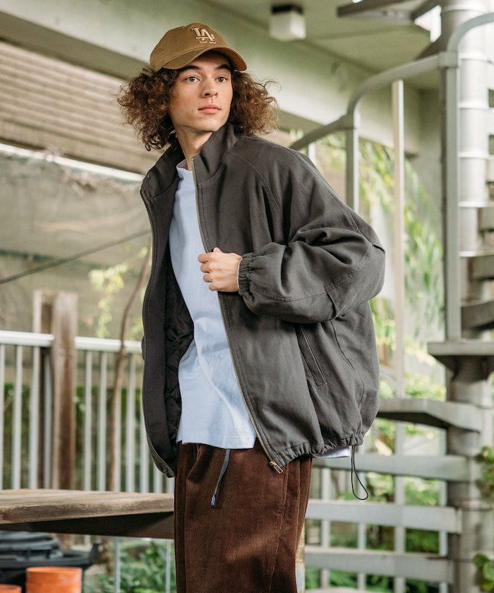 FREAK'S STORE / 立領中棉 鴨布 外套