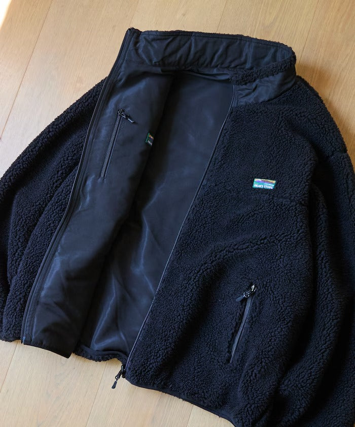 FREAK'S STORE/雙面穿 刷毛立領外套