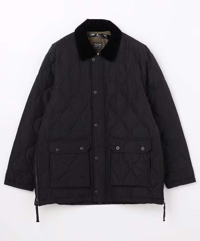 TAION / 軍風巴爾瑪肯領 羽絨外套