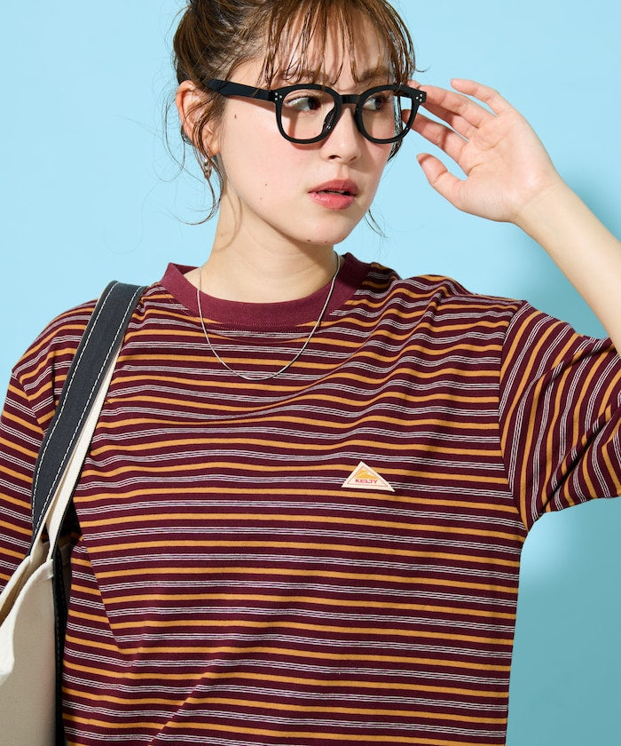 KELTY × FREAK'S STORE / 條紋短袖T恤 女版
